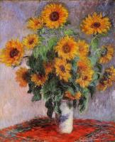 Monet, Claude Oscar - Bouquet of Sunflowers